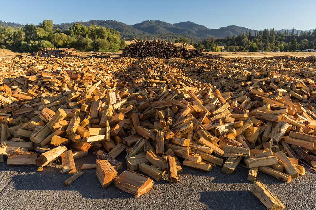 Image of a pile of firewood